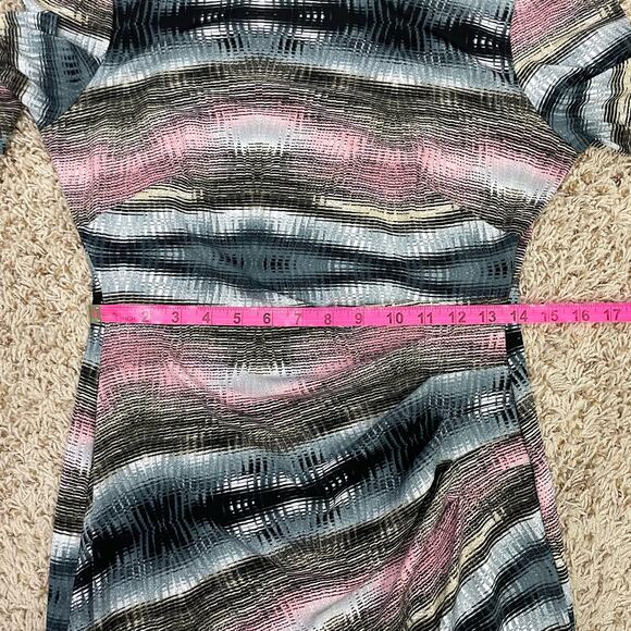 Connected Apparel Multicolor Midi Dress - Picture 9 of 11